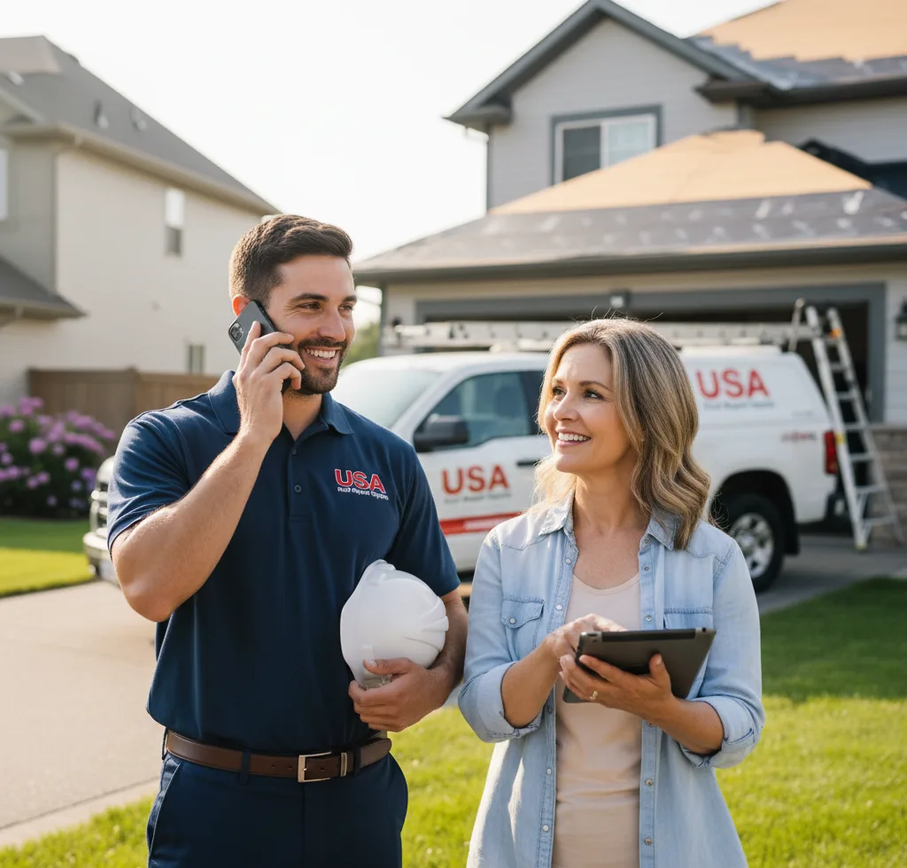 USA Roof Repair Experts customer support in Northridge